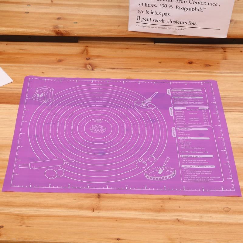 45x60cm Silicone Pad Baking Mat Sheet Extra Large Baking Mat for Rolling Dough Pizza Dough Non-Stick Maker Holder Kitchen Tools