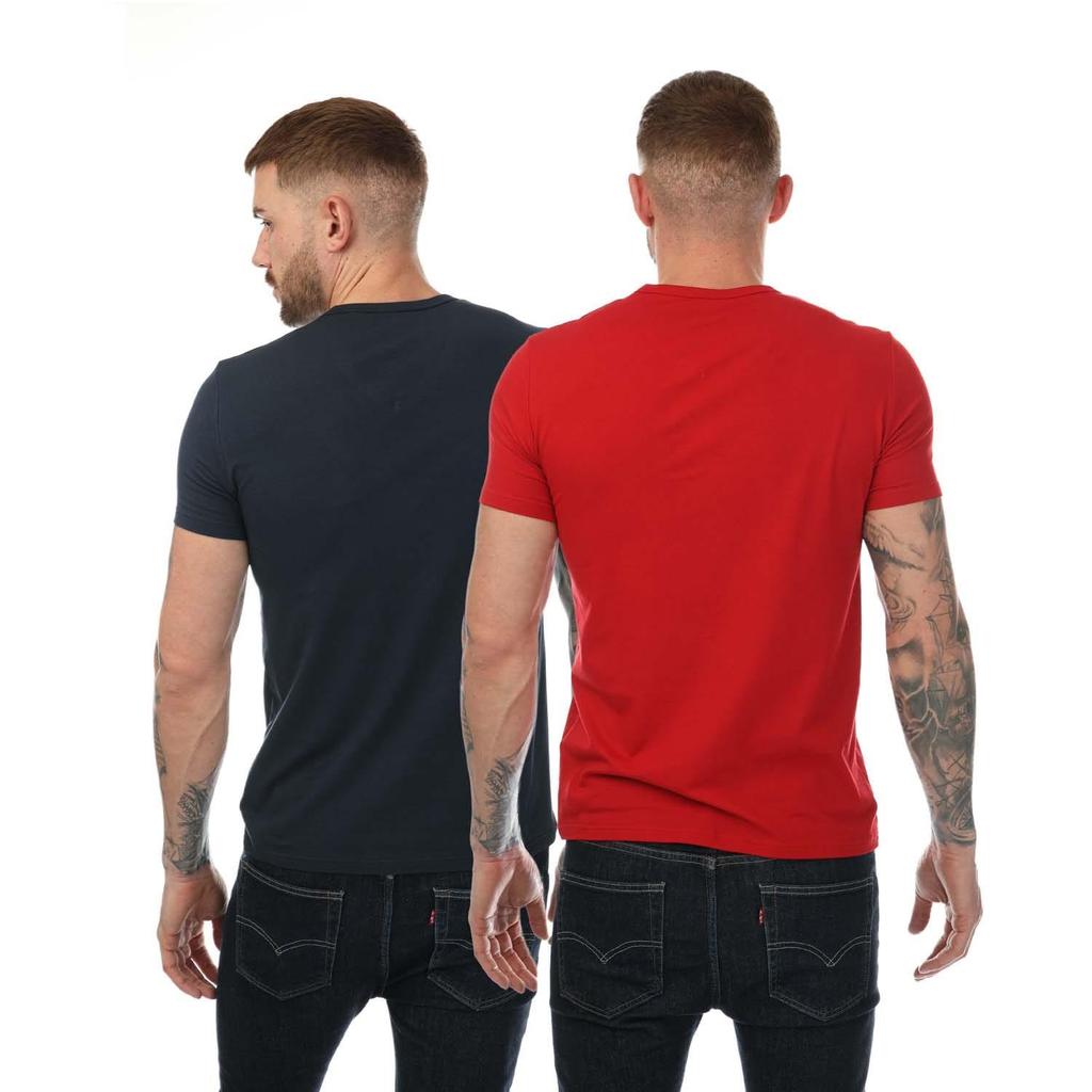 Emporio Armani Mens Logo T-Shirt (Pack of 2)