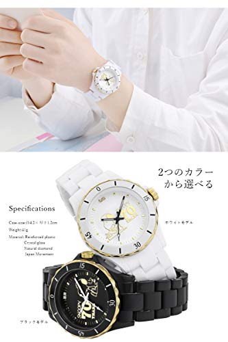 Наручные часы Snoopy Watch Лимитированная серия 2000 штук 70-летие Гибридная керамика Алмазы Гарантия производителя (белый)