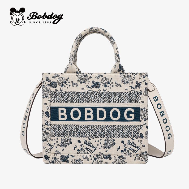New Women's Bag Three-dimensional Rust Fashion Versatile Handbag Canvas Letter Shopping Tote Bag