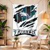 Philadelphia Eagles Retro Tapestry Retro Boho Ideal For Balcony Living Room Bedroom Yearround Exotic Pattern Gift For Birthday