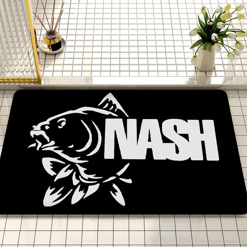 Коврик с логотипом Nash Fishing для ванной, впитывающий, коврик для двери спальни, кухни, балкона, гостиной, прихожей, приветственный ковер, домашний декор