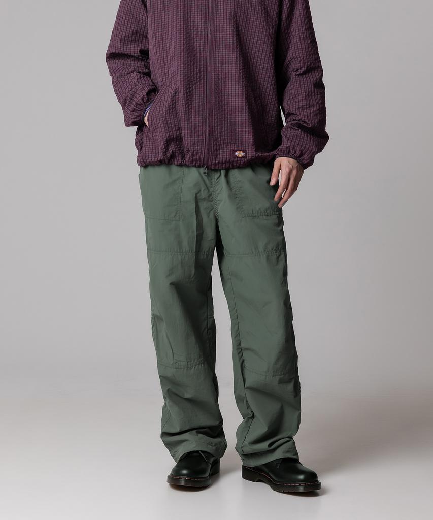Dickies Устало-зеленые нейлоновые брюки Оливковый
