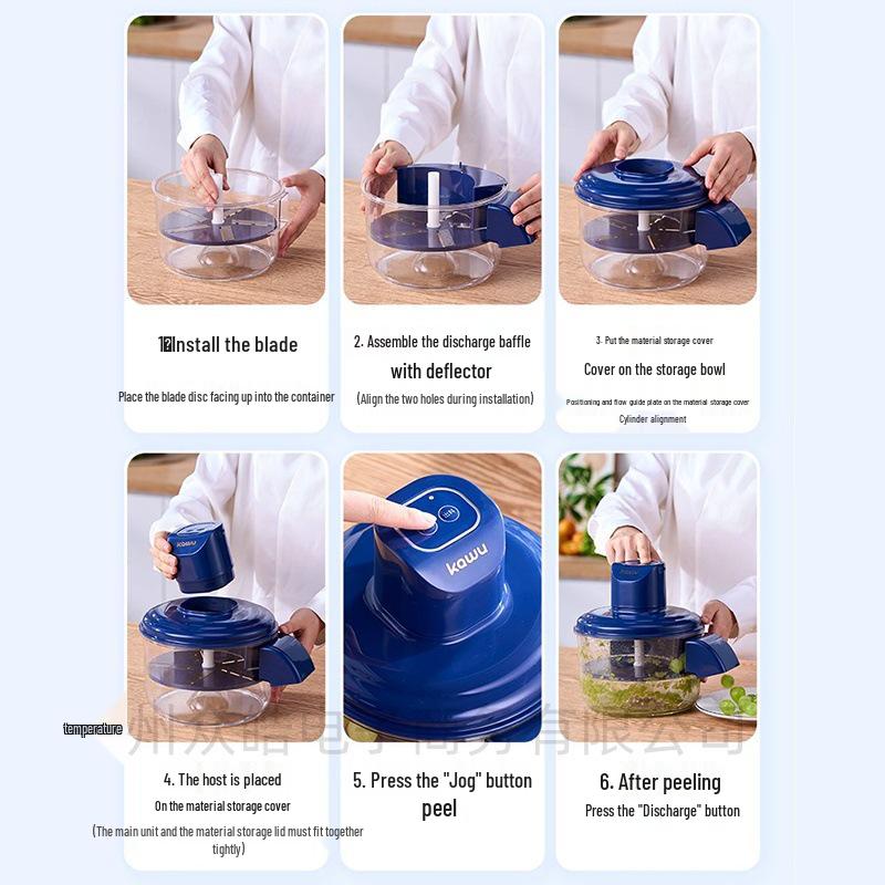 Automatic Electric Peeler for Home & Commercial Use - Ideal for Fruits & Milk Tea Shops