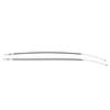 2Pcs Outboard Throttle Cable 66T‑26301‑00 Metal Enhanced Performance Boat Outboard Engine Throttle Shift Cable for 40HP