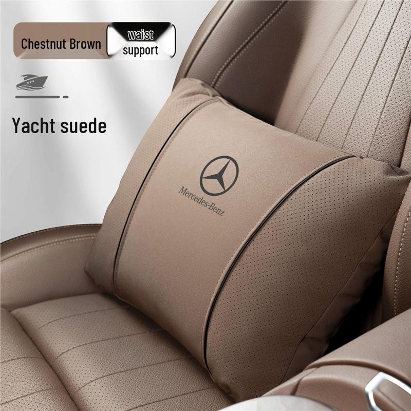 Compatible with Mercedes Headrest Maybach Neck Support: Fits S-Class, E-Class, C-Class, GLE, GLC, GLB, GLS.