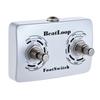 Педаль Rowin BeatLoop с двойным ножным переключателем для педали эффектов записи Rowin BEAT LOOP с кабелем 6,35 мм