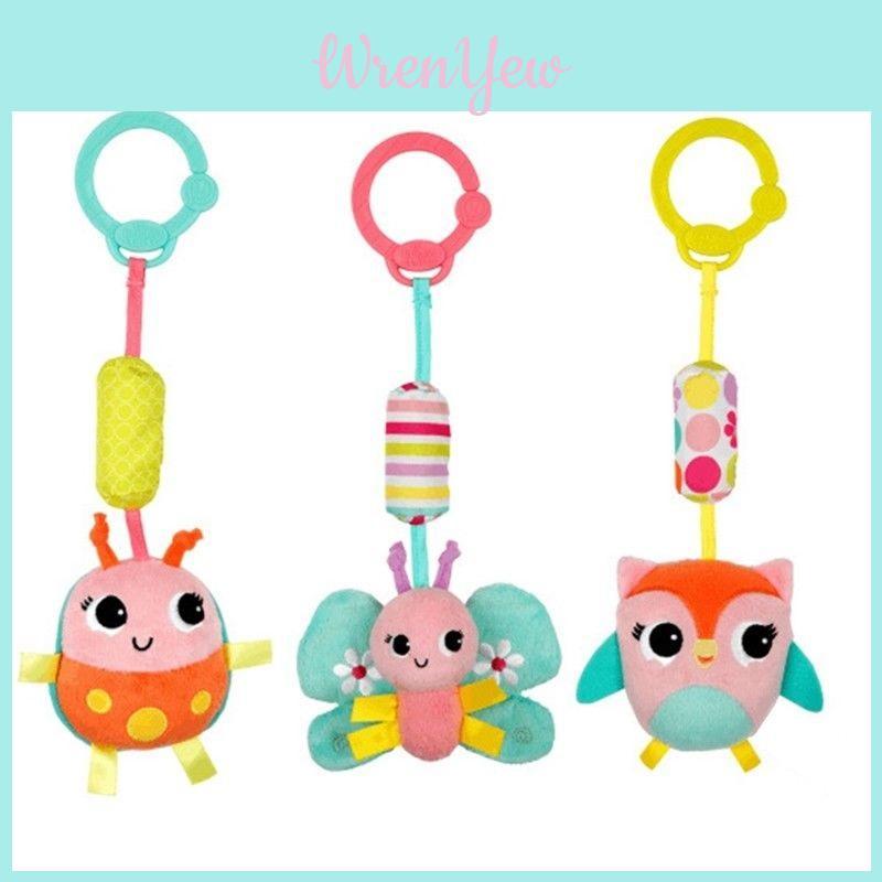 Colorful Plush Animal Handbells Bed Bells Ideal Gift For Babies And Toddlers
