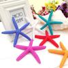 New 5Pcs Artificial Starfish Sea Star Resin Ornament Beach Decor Aquarium Decoration Nautical Home Decor Wedding Decor Random