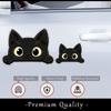 Scratch Covering PVC Decals Peek-a-Boo Funny Kitty Decals Car Window Decals  Laptop