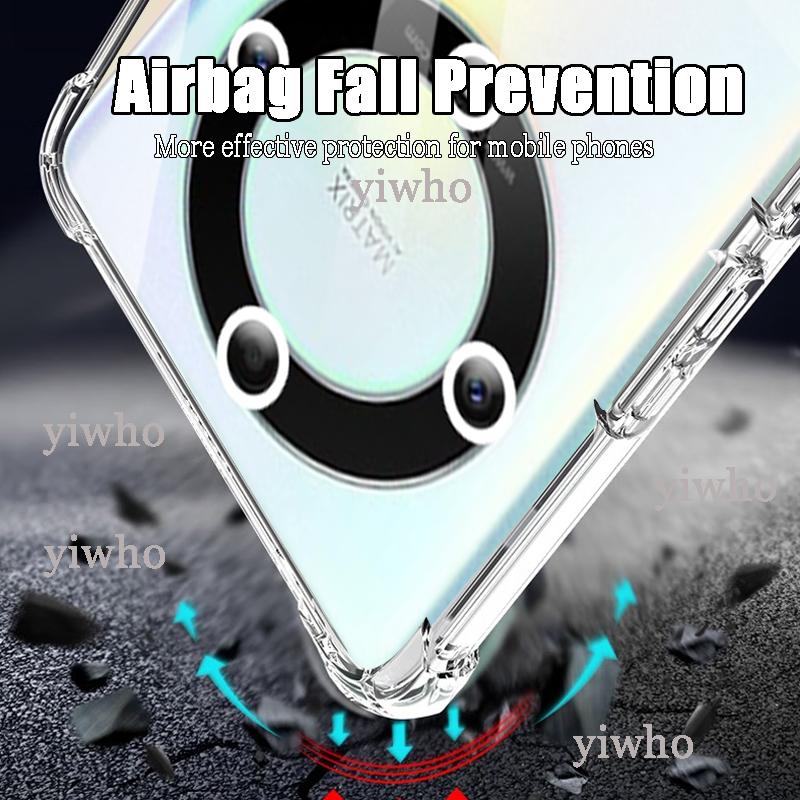 Противоударный прозрачный чехол для Honor X9a RMO-NX1 Мягкие силиконовые прозрачные задние крышки для Honor X 9 A X9 9a Phone Защитная камера