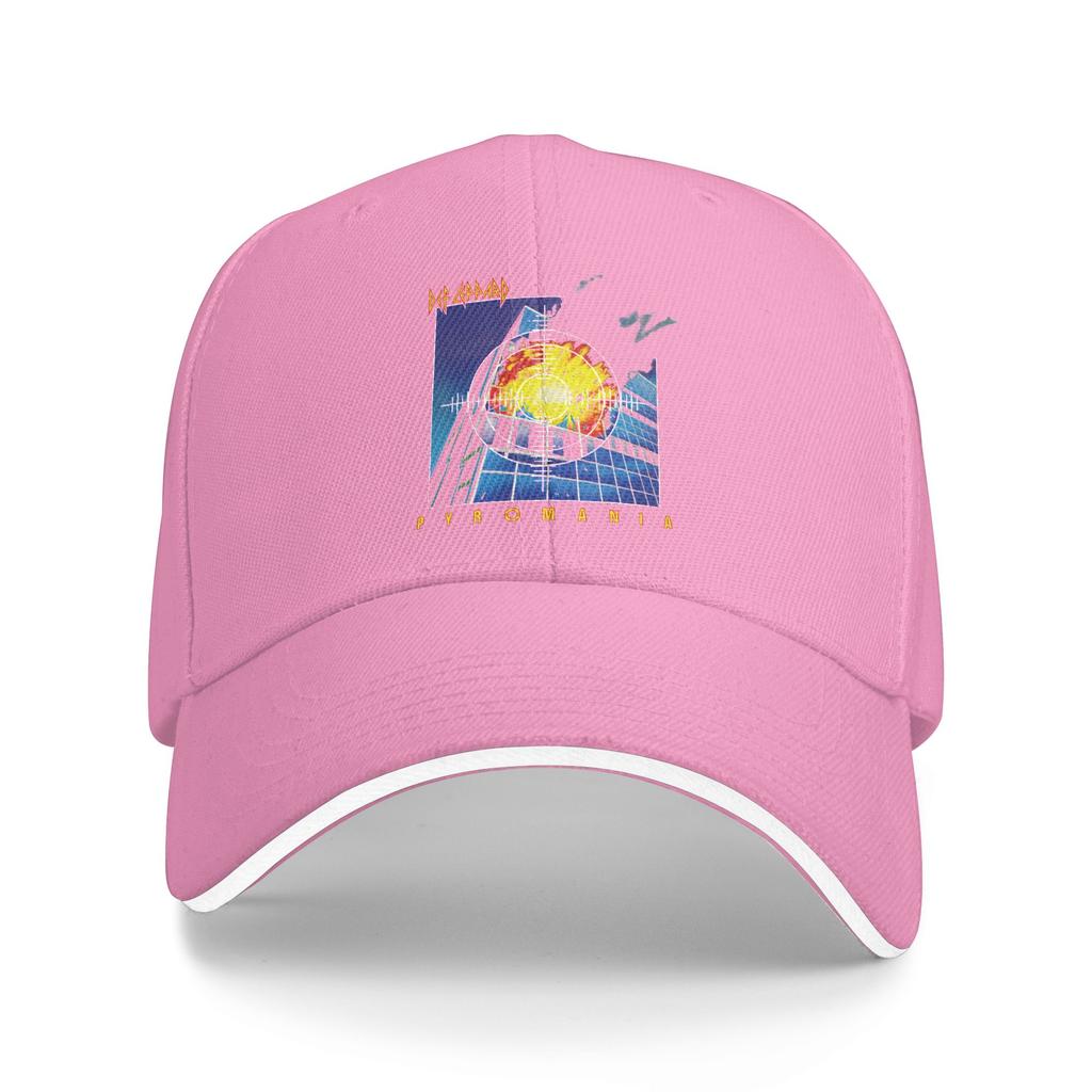 Summer Def Leppard Pyromania Baseball Cap  Outdoor Sports Casual Design Sun Trucker Hat Unisex Men Sunscreen Snapback Cap
