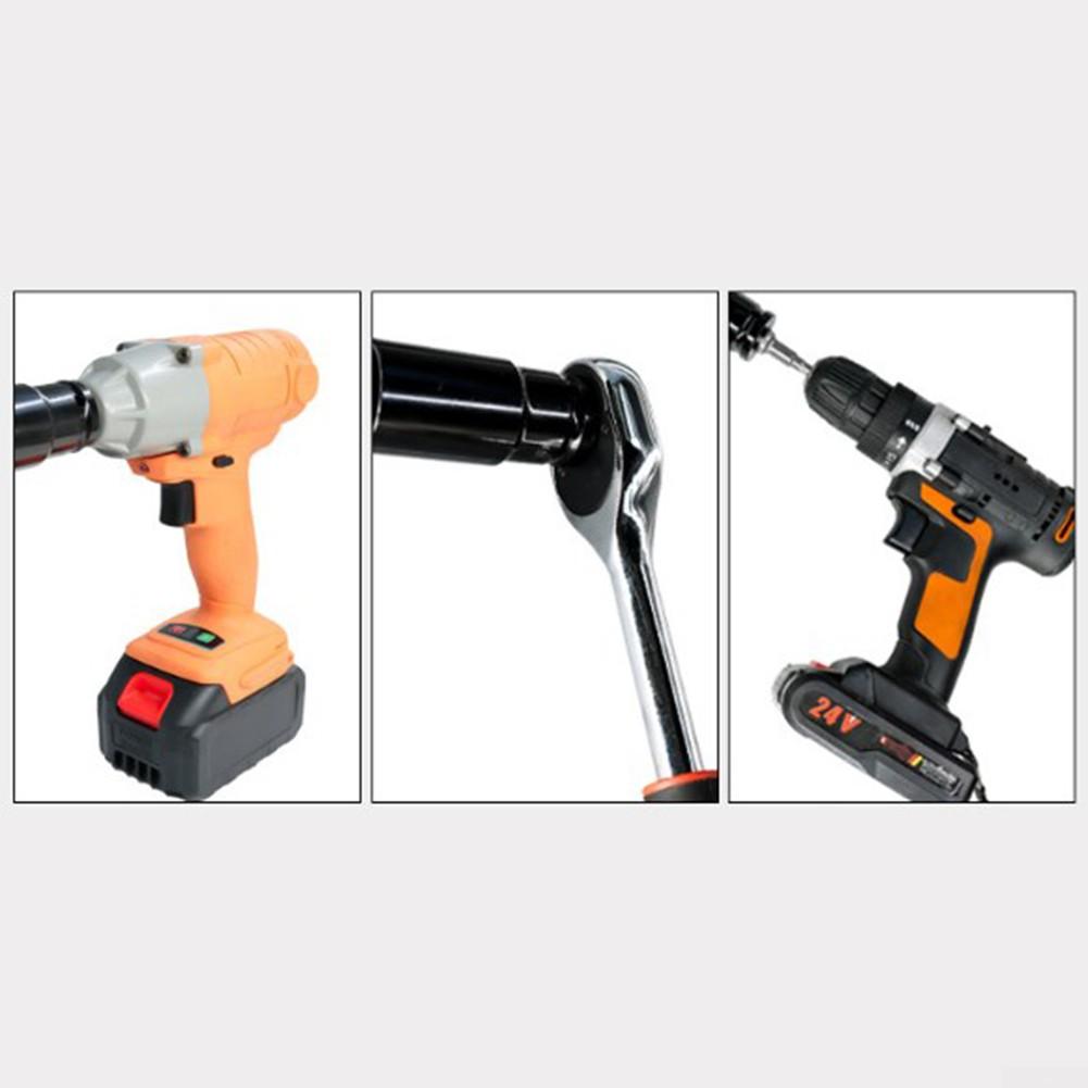 Ударный гайковерт 1/2 дюйма, 150 мм, черный, удлиненная деталь для машин