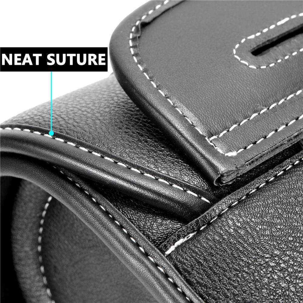 Мотоциклетная сумка, универсальная седельная сумка из искусственной кожи, боковая сумка для инструментов, сумка для хранения инструментов, седельная сумка для багажа