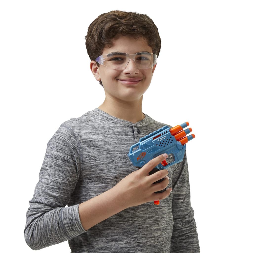 Hasbro Nerf Elite Trio Аутентичный E9954 Включает 6 официальных стрел и тактическую планку 2.0 TD-3