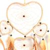 Large Dream-Catcher Wind Chime, Heart Shaped, Bedroom Wall Hanging, Bohemia Decoration, Feather Ornament, Hand Woven Crafts