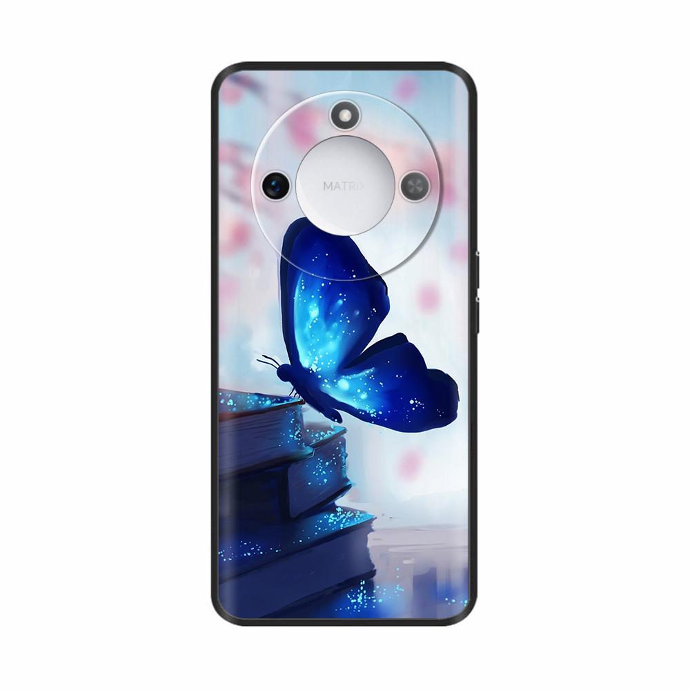 Для Honor X9c Умный чехол на HonorX9c X 9c Чехлы Милый Мультяшный Астронавт Узор Расписанный Силиконовый Ударопрочный Задняя Крышка Funda Capa