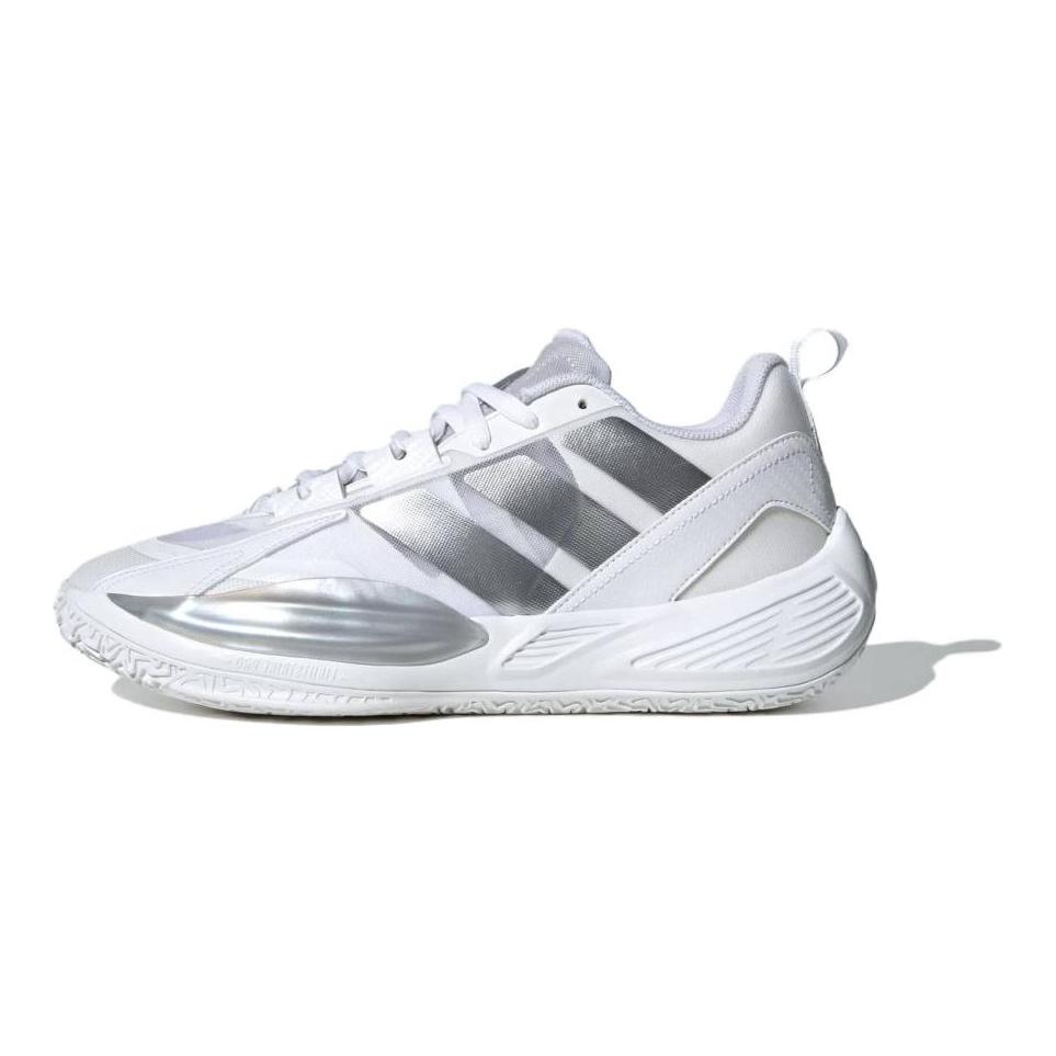 adidas Нескользящие низкие баскетбольные кроссовки Мужские белые кроссовки KK3526