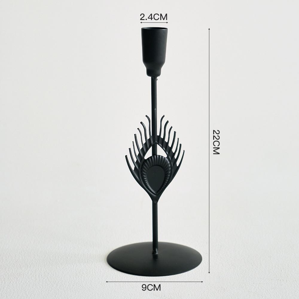 Дом Легкая Роскошь Ретро Реквизит для Романтического Ужина при Свечах Украшение для Романтического Стола Подсвечники Украшения
