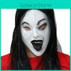 Ghost Female Latex Mask For Adult Costume Diy Escape Room And Party Horror
