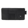 Car Sun Visor Clip Organizer Auto Interior Accessories Storage Pocket Pouch PU Leather Cards Receipts Pouch Black/Grey/Beige