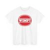 Vintage Wimpy Fast Food Chain History Unisex Heavy Cotton T-shirt Tee Shirt, Restaurant