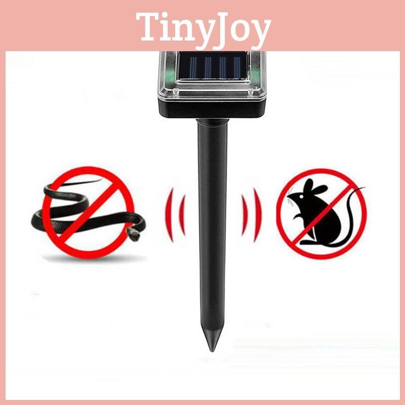 Беспроводной ультразвуковой отпугиватель вредителей с подзарядкой No Ip для дома и улицы