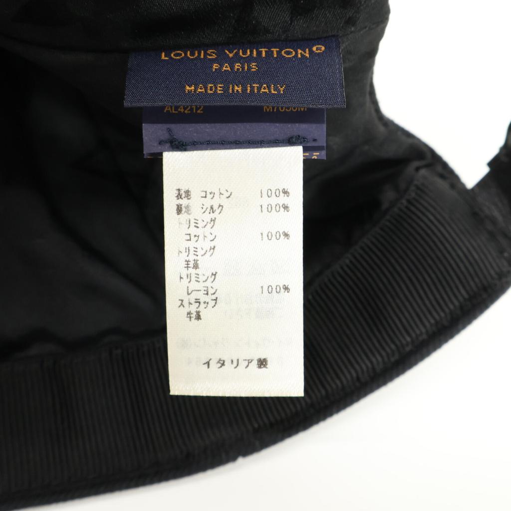 Louis Vuitton [Buy It now/Domestically Authorized] M7050M Cap - LV Iconic Hat M NoirUsed