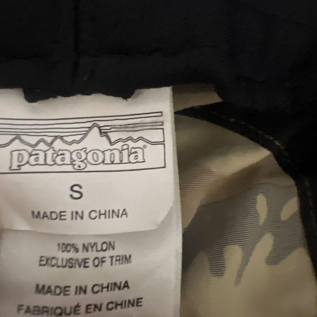 Б/у [Редкая] панама Patagonia с камуфляжным рисунком