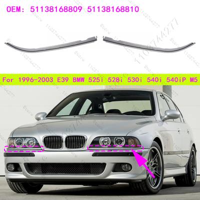 Для 1996-2003 Chass E39 BMW 525i 528i 530i 540i 540iP M5 Отделка нижней молдинговой накладки фары 5113809 5113810