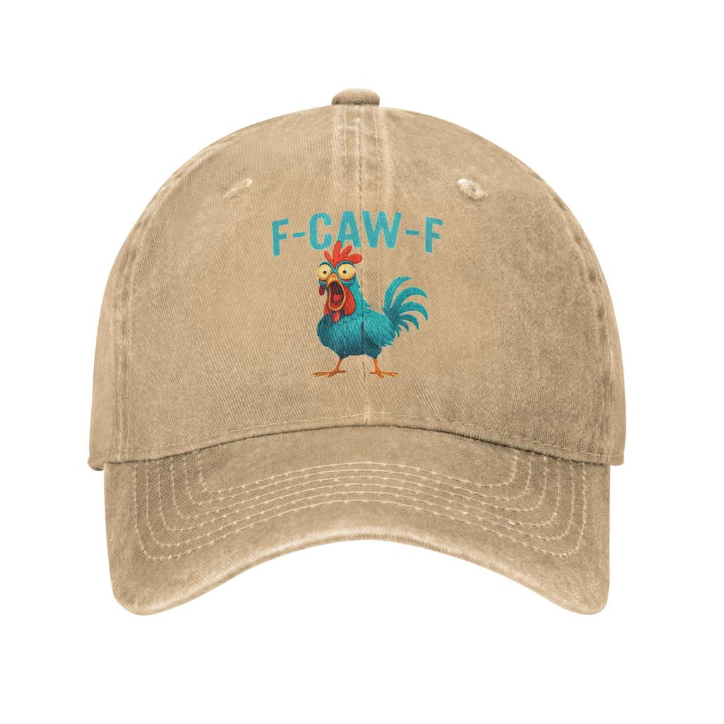 Baseball Cap FCAWF Funny Rooster Chicken Summer Casual Trucker Hat Female Male Design Tennis Skate Hot Sale Snapback Cap
