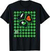 День Святого Патрика Медсестра Стетоскоп Сердце Медицинская Графика Футболка Мужская Женская Повседневная Футболка