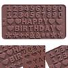 1 Pc Letter Number Silicone Mold Chocolate Mold Baking Tools Cake Decorating MIT