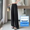 Ice Silk High Waist Wide Leg Sweatpants - Women's Summer Slimming, Loose Casual Pants