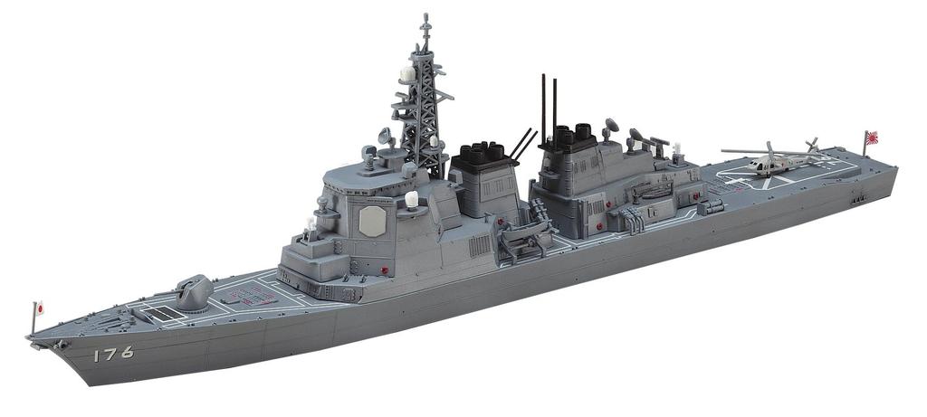 Hasegawa Серия Waterline Эсминец-перехватчик типа Aegis JMSDF Суперпластиковая модель 030 1/700