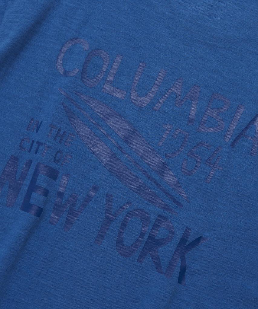 COLUMBIA UNIVERSITY Surf Ny Slub S/S T-Shirts_Blue