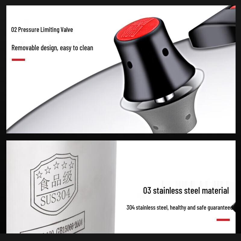 Shuangxi Quick Cook Stainless Steel Pressure Cooker