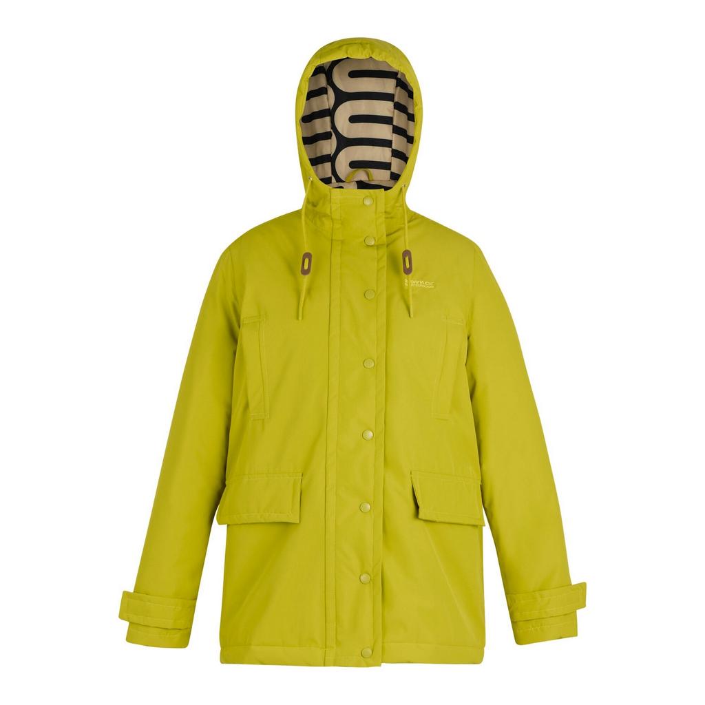 Regatta Womens/Ladies Orla Kiely Plain Mid Length Waterproof Jacket