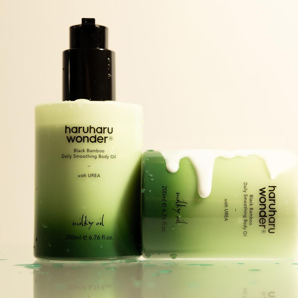 Haruharu Wonder Black Bamboo Daily Smoothing Body Oil 200ml