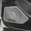 3D aluminum speaker stereo speaker badge emblem Sticker For Opel Astra j Astra g Corsa Zafira b Mokka Vivaro Meriva Accessories