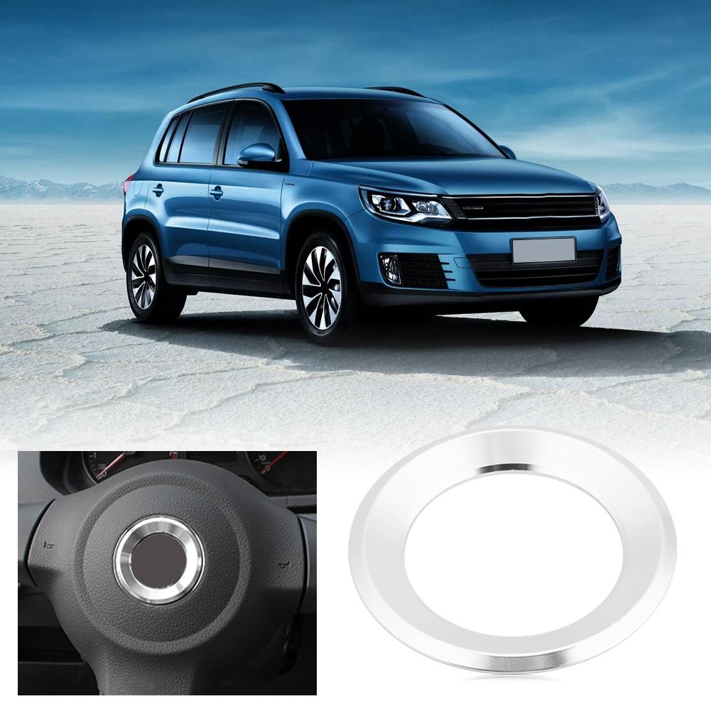 Накладка-кольцо на руль для Octavia A7 A5 Rapid Fabia Superb 2012?2016 Серебристый