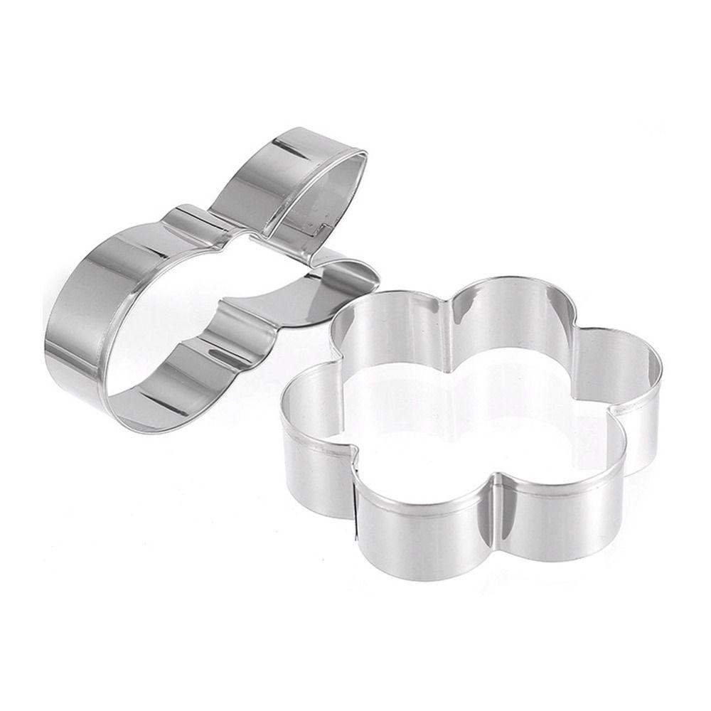 Форма для выпечки в виде мультяшного животного в форме креста Набор форм для торта из нержавеющей стали в виде котенка Украшение комнаты