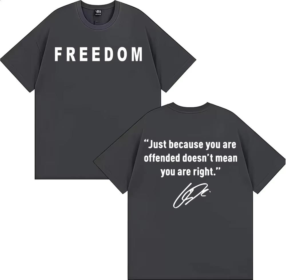 Prayers Up for Charlie Kirk Freedom T Shirt Men Clothing Harajuku Y2k High Street Tshirt Women Casual Comfort Oversized Tshirt