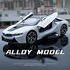 AAXS1 1:22 i8 Спортивный Автомобиль Сплав Литье под Давлением Модель Машинки Коллекция Транспортных Средств Симуляция Звук и Свет Игрушки Машина Детские Подарки на День Рождения