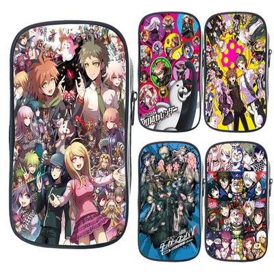 Danganronpa Monokuma пенал корейский чехол для девочек большая вместительная коробка для ручек-органайзер школьные принадлежности офисные аксессуары канцелярская сумка