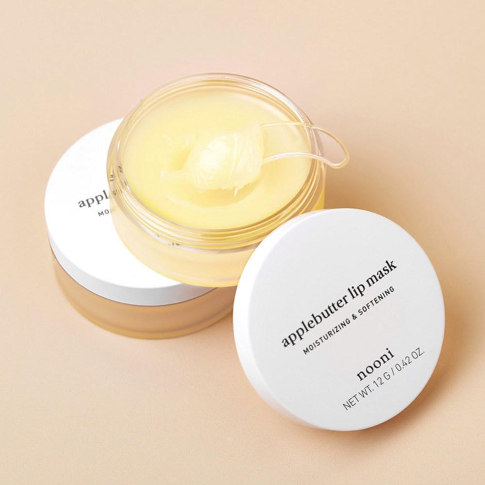 nooni Яблочное масло маска для губ 12г, 1 упаковка, 1 штука