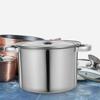Закрытая кастрюля Кухонные принадлежности Соус с густым Приготовление Большое Ведро Суп Кипящая Кастрюля Каша Глубокая Крышка Молоко Кастрюли Сковороды Фритюрница