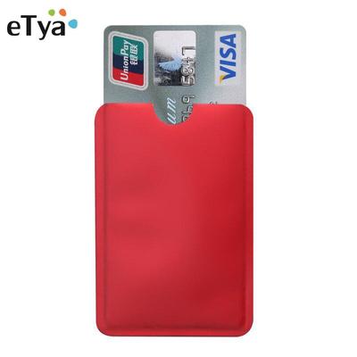 10 шт., держатель из алюминиевой фольги, защита от сканирования, RFID-рукав, защита от кражи, чехол для кредитной карты, удостоверения личности