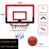 Foldable Mini Basketball Hoop for Kids Backboard Portable Basketball Hoop Toys  Adults