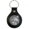 Pig Leather Keyring
